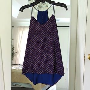 Express Reversible Chiffon Tank Top